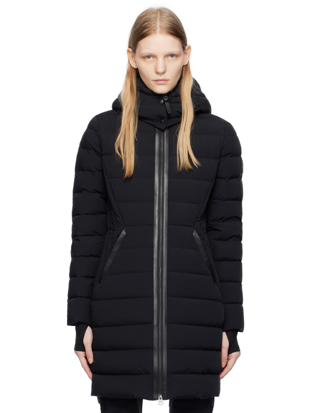 ◆MACKAGE 最新作◆Farren ダウンコート/Black◆ Farren, Agile-360 down coat with removable hood for ladies