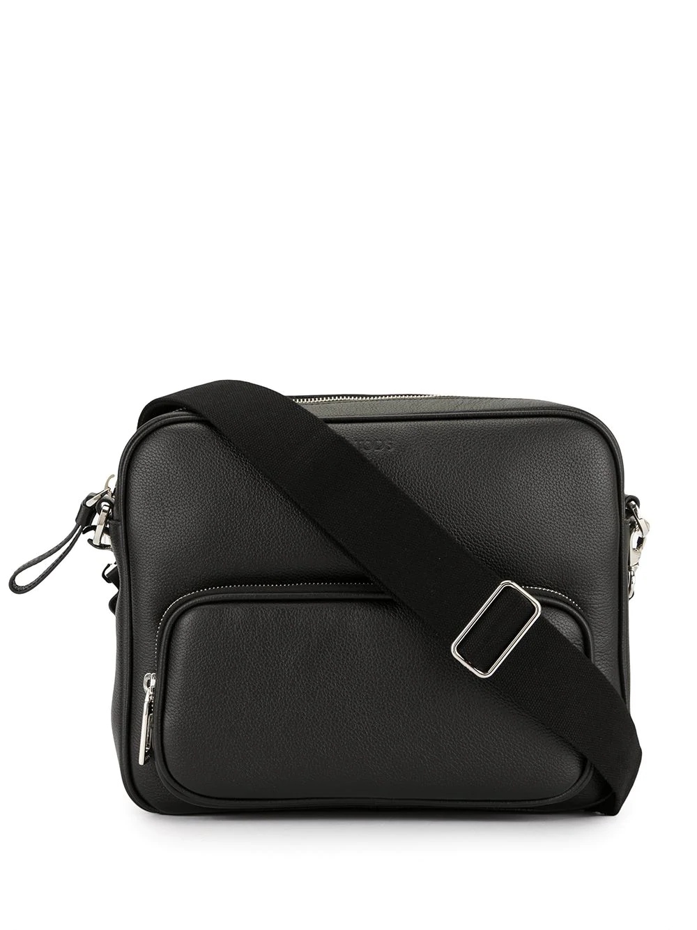 zipped messenger bag - 1