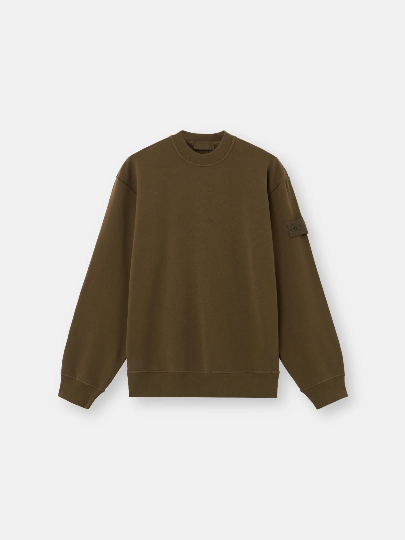 6100069 STRETCH COTTON FLEECE_S.I. GHOST - 1