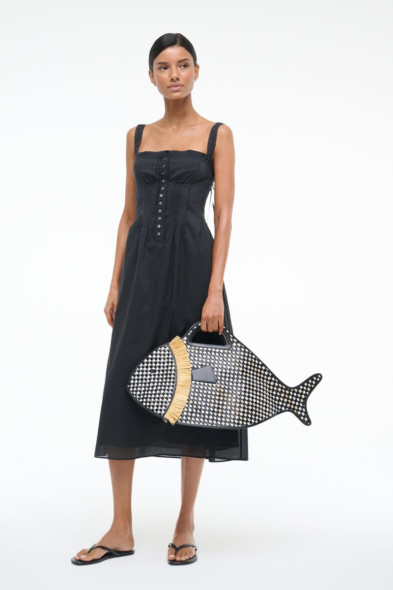 STAUD MATILDE DRESS BLACK 5