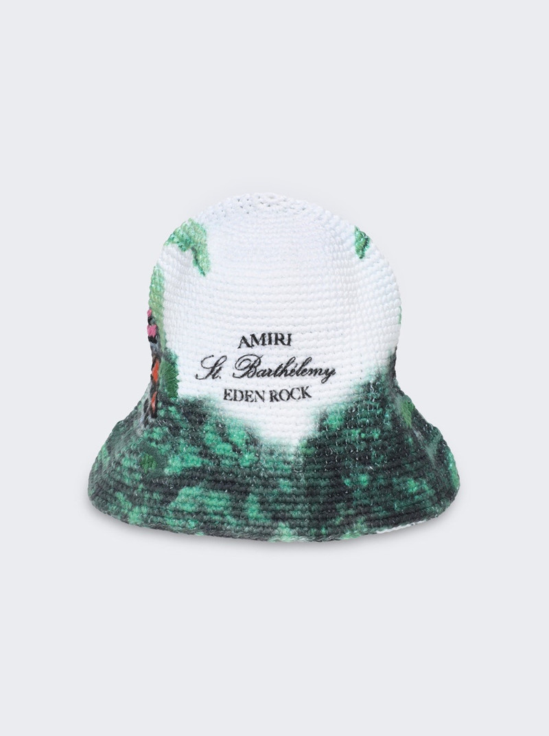 에덴 록 crochet 물통 모자 1
