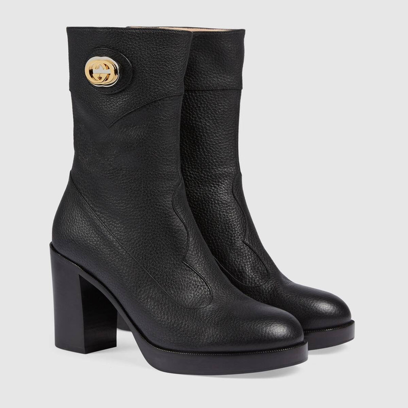 GUCCI Women's ankle boot with Interlocking G outlook