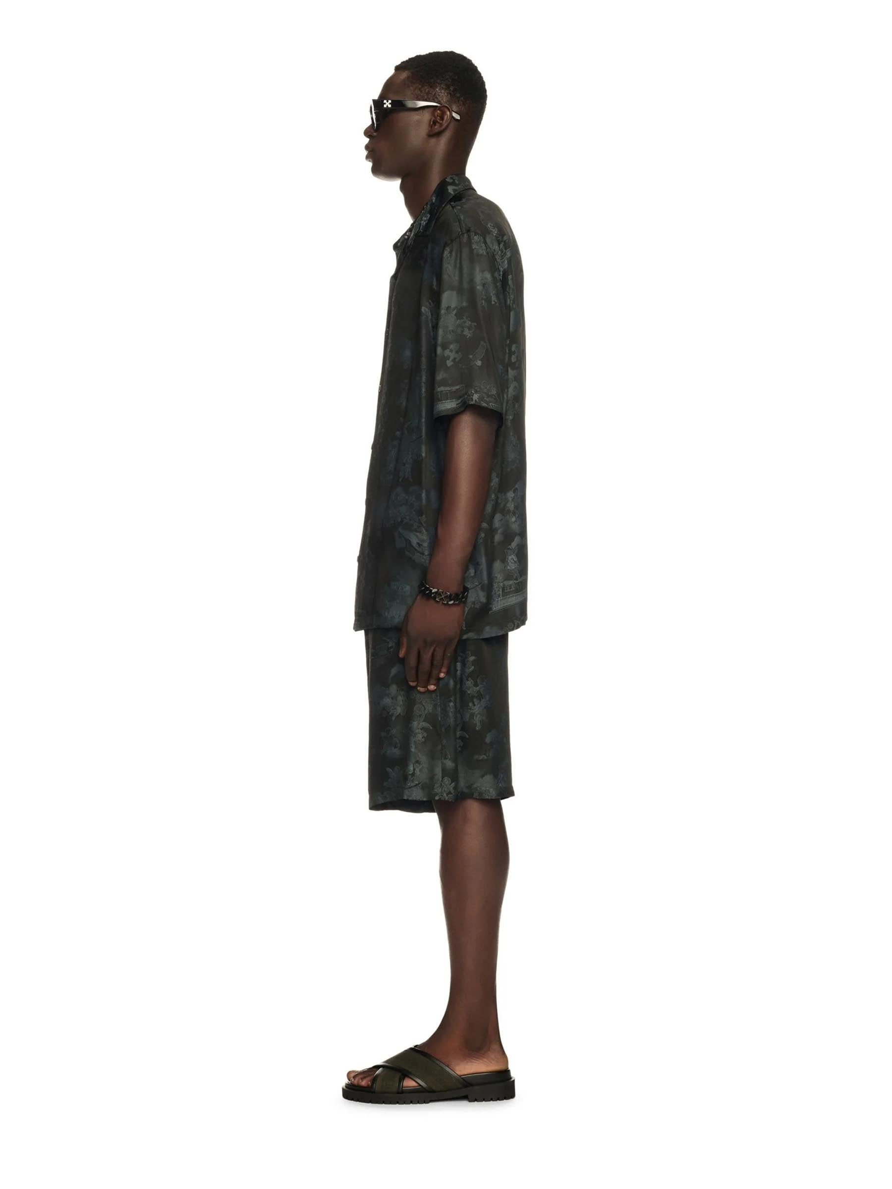 JACQUARD BOWLING BERMUDA SHORTS - 3