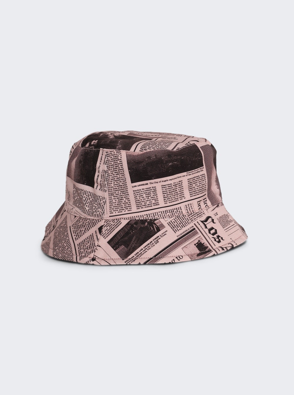 X La Times Reverse Bucket Hat Pink And Black - 2