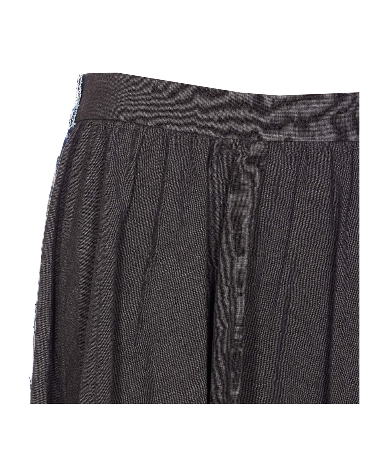 Hybrid Pleated Skirt - 4
