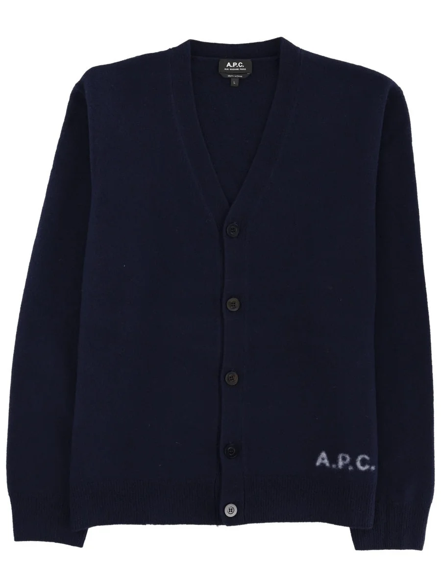 A.P.C. Men Cardigan "Kenny" - 1