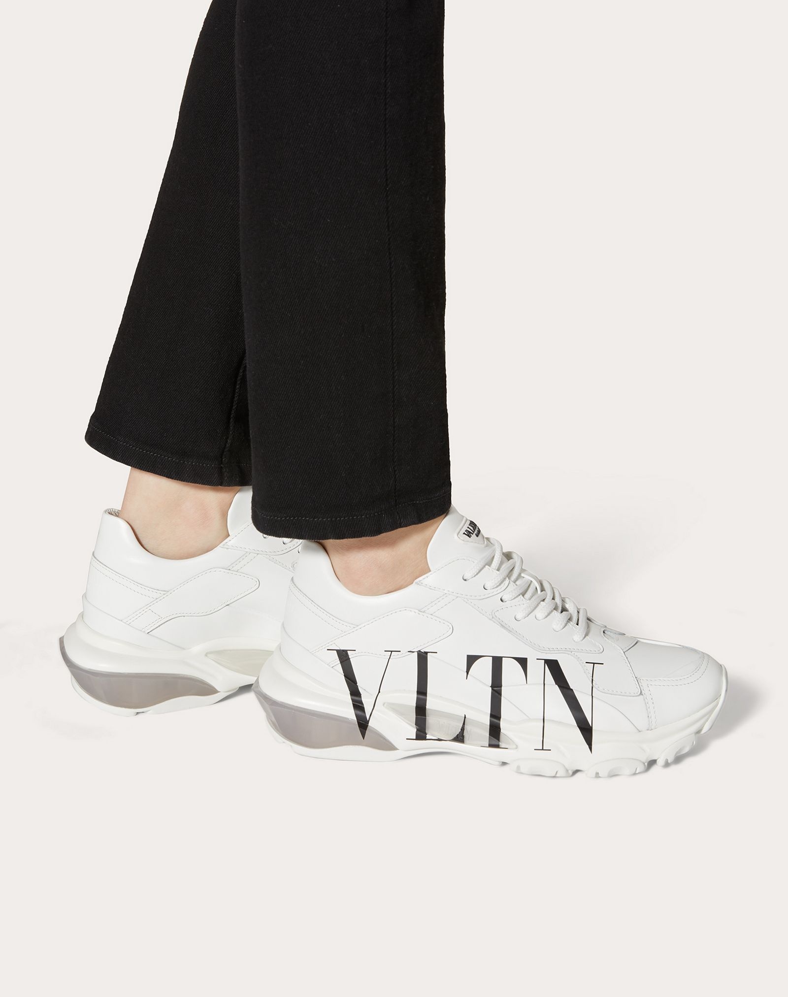 VLTN Bounce Sneaker in Calfskin Leather - 6