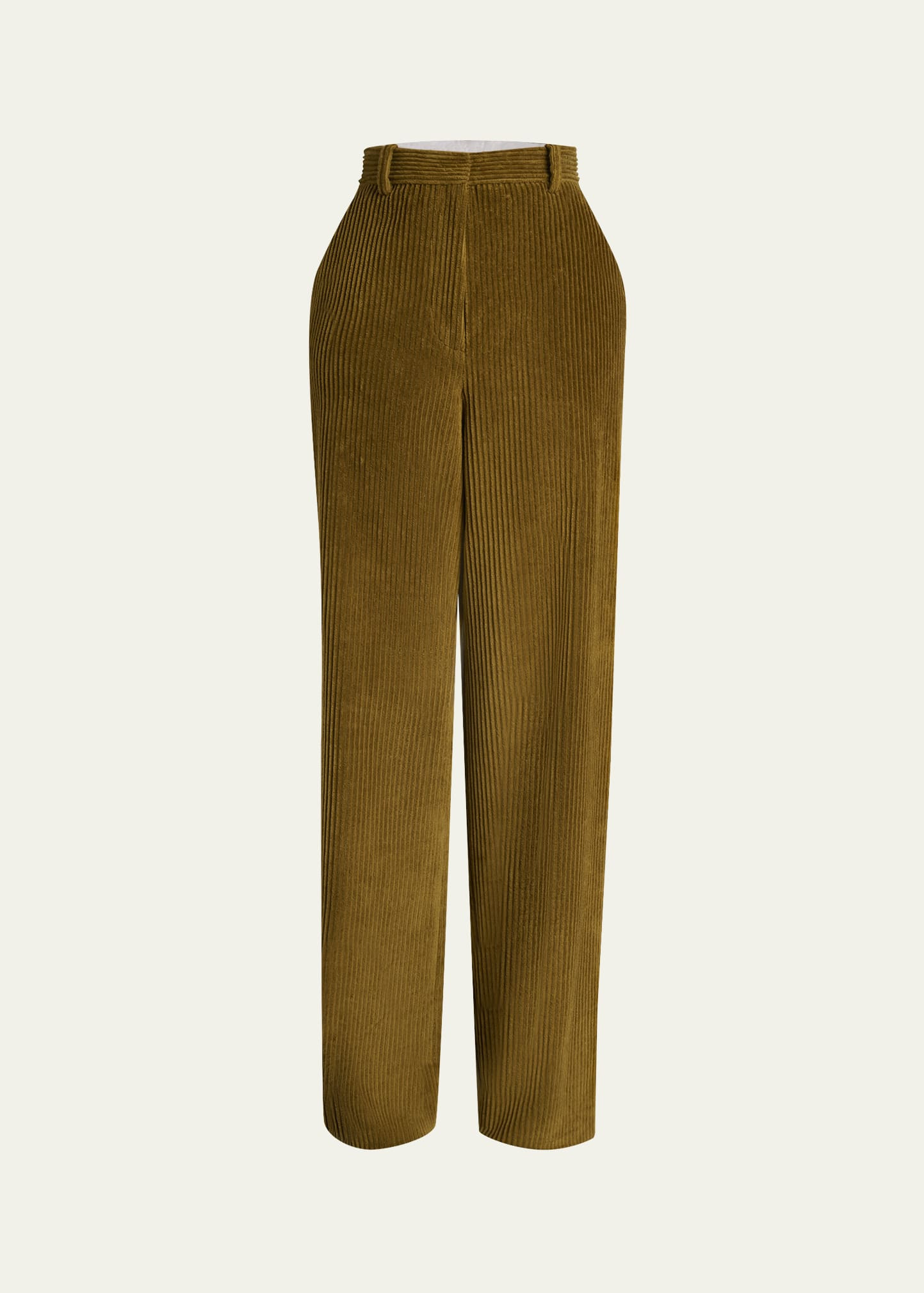 Lidie Cordurouy Wide-Leg Pants - 1