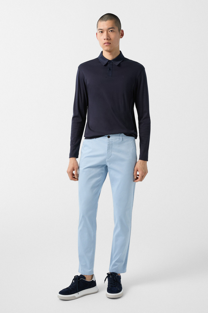 BOGNER Chinos Nik in Light blue outlook