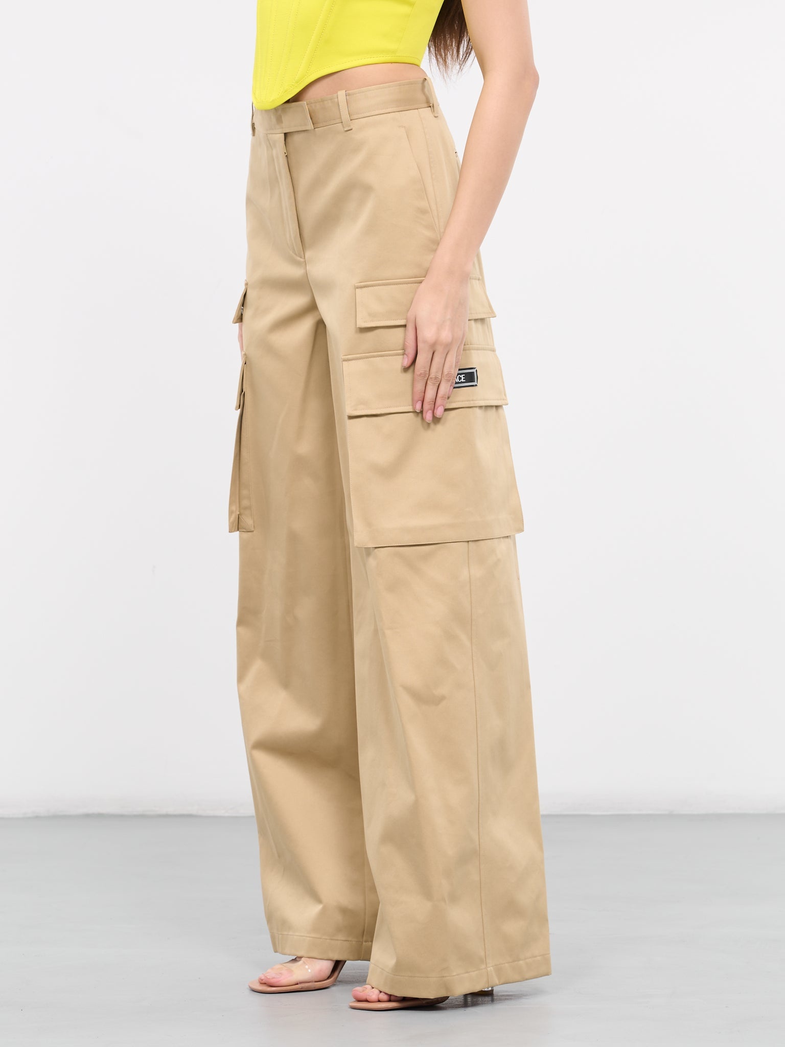 Gabardine Cargo Pants - 2