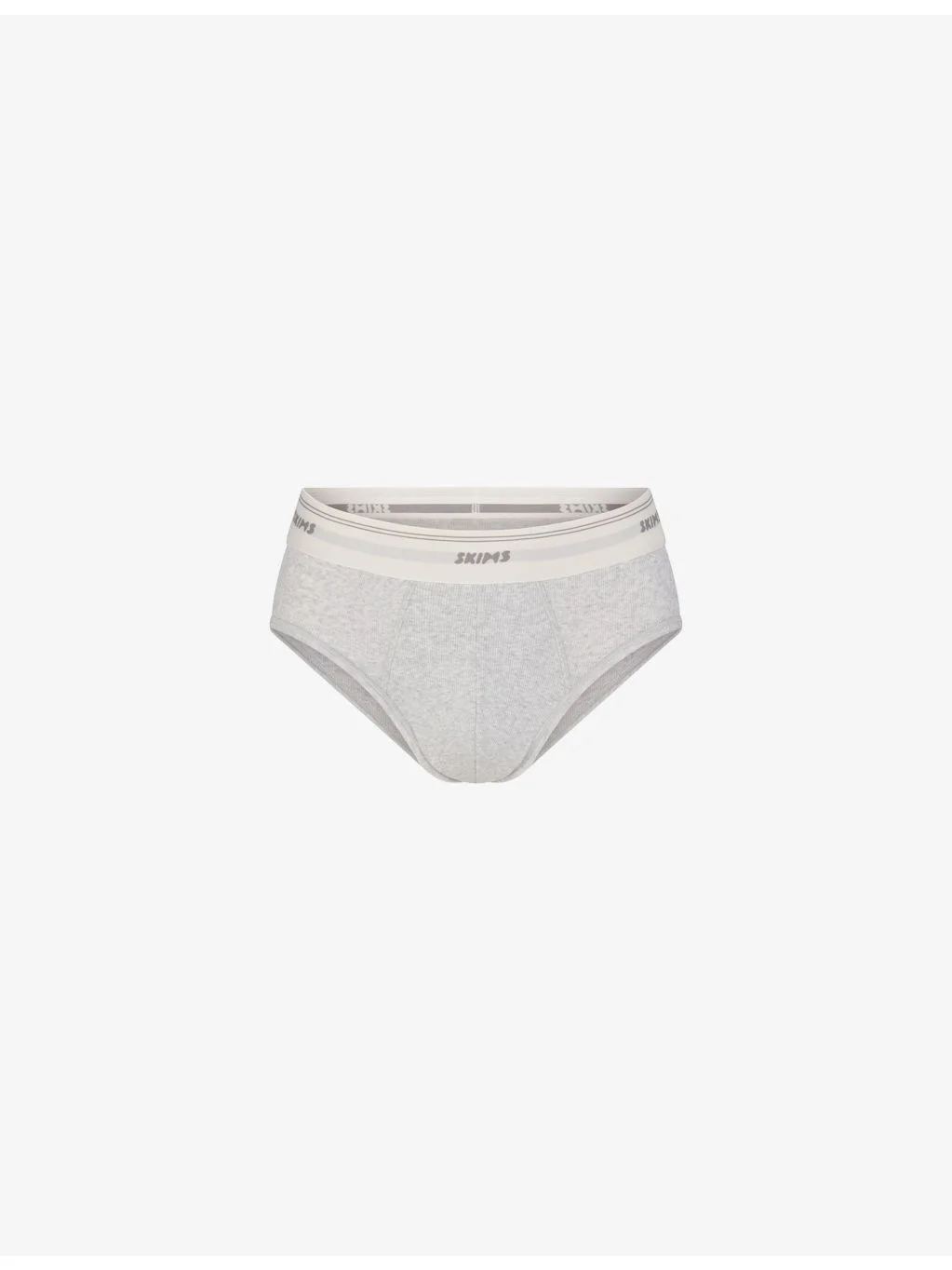 Skims Cotton Rib Stretch-Cotton Briefs - 1