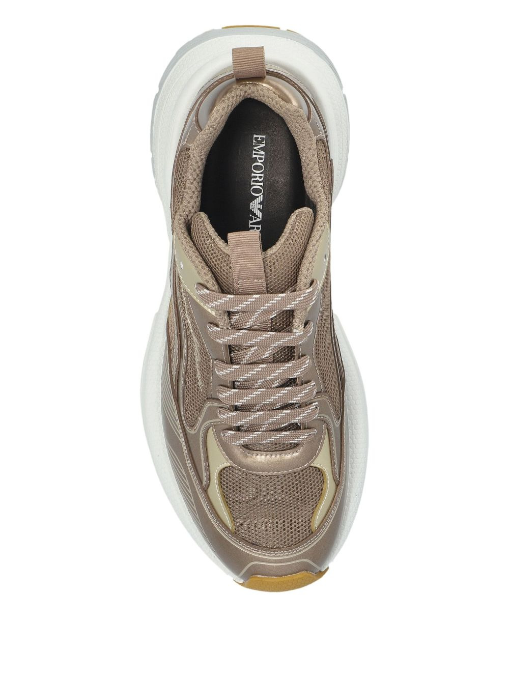 metallic mesh sneakers - 3