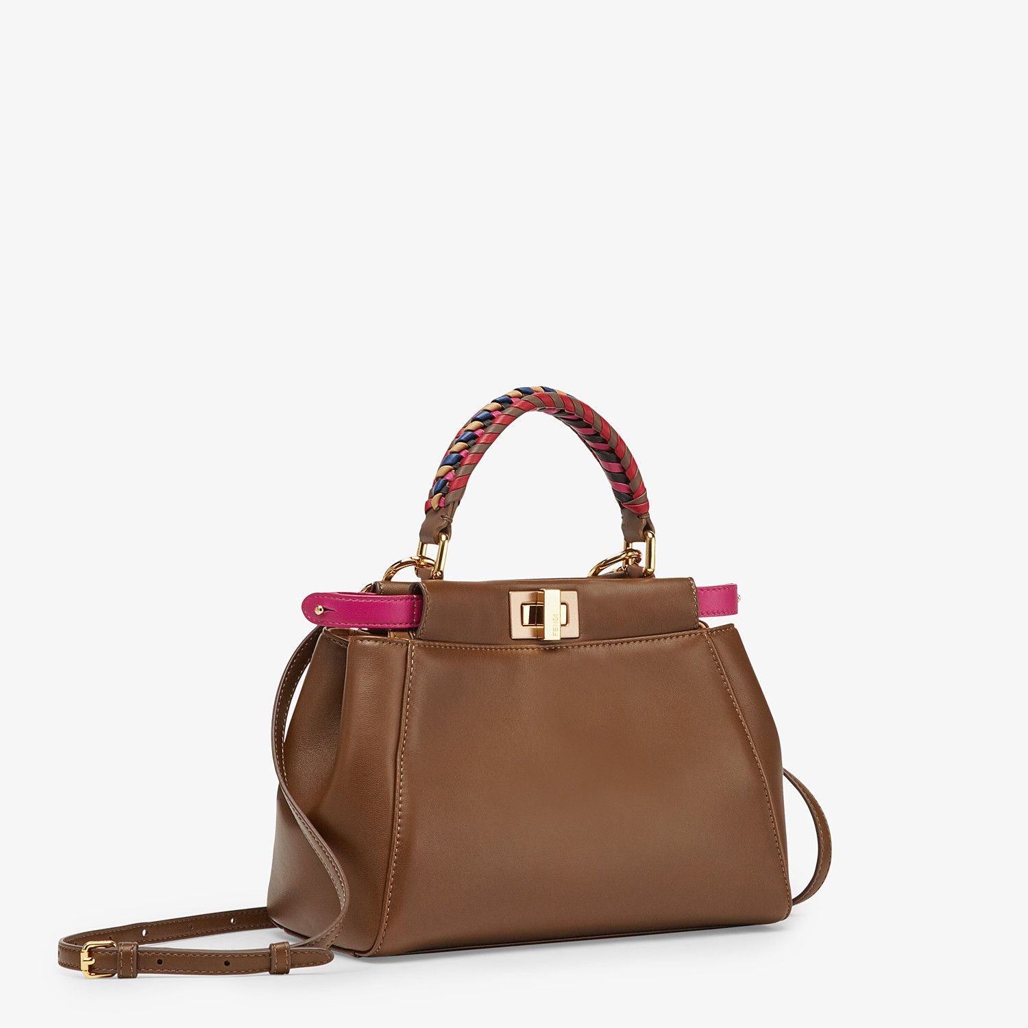 Brown leather bag - 2