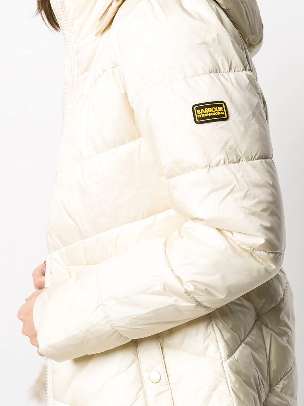 hooded puffer jacket  - 5