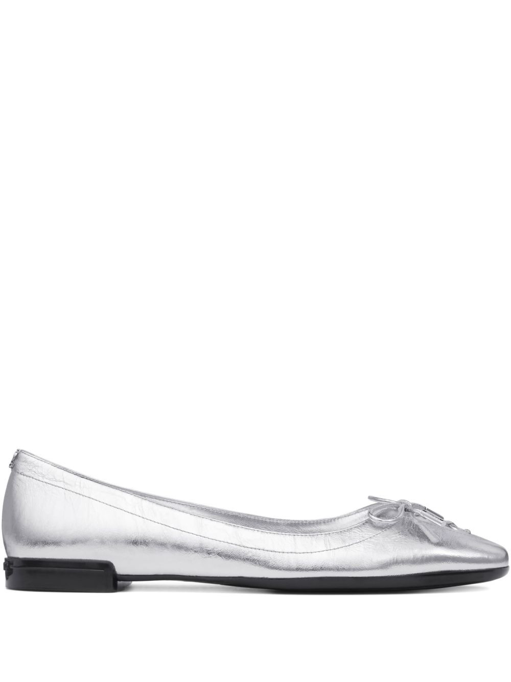 Scarlett lace-up bow ballerina flats - 1