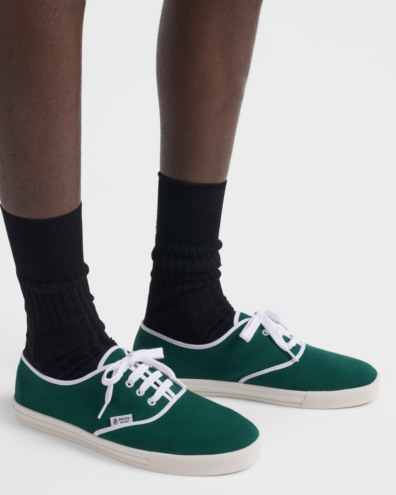 Prada Drill fabric sneakers outlook