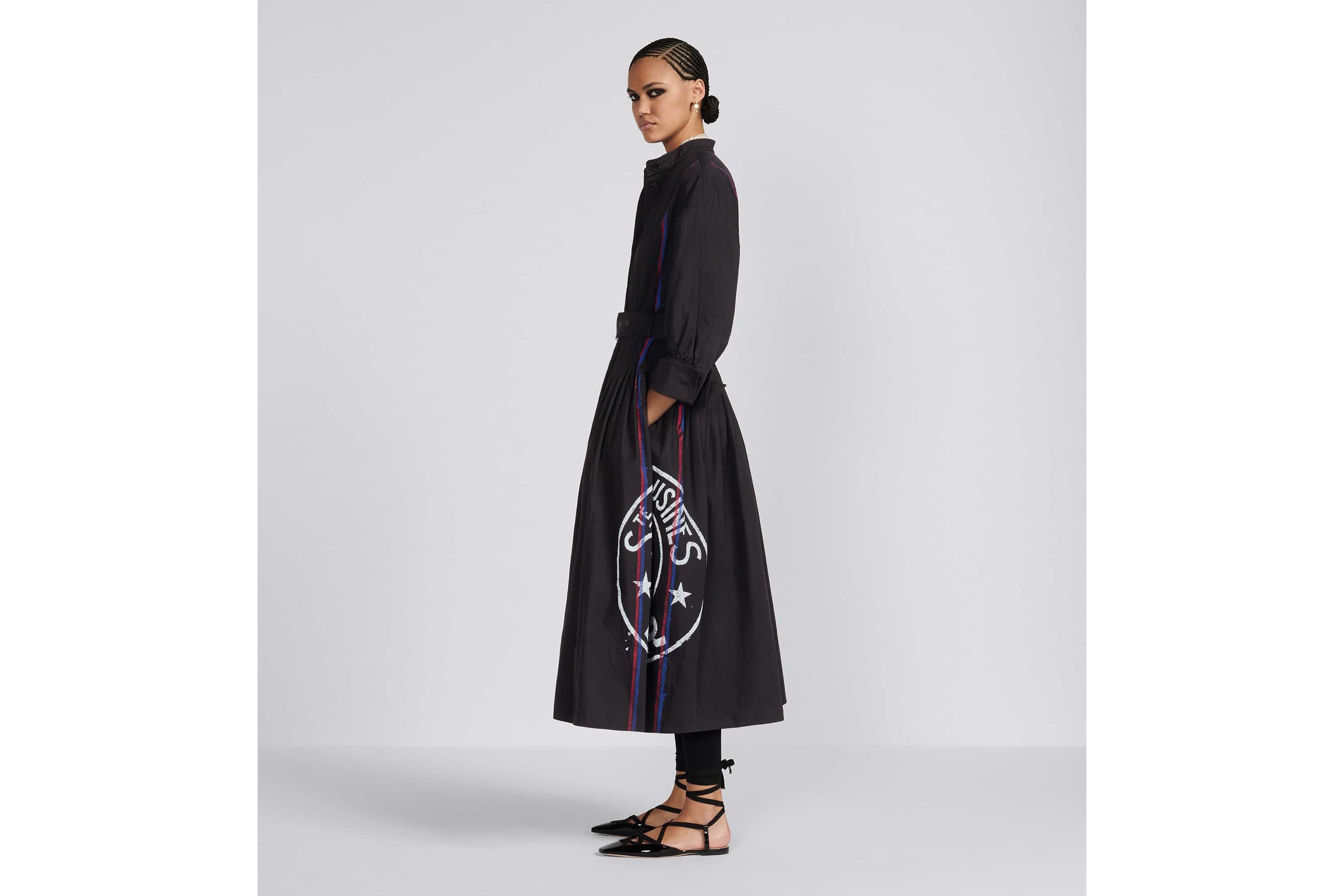 Mid-Length Shirt Dress - 5