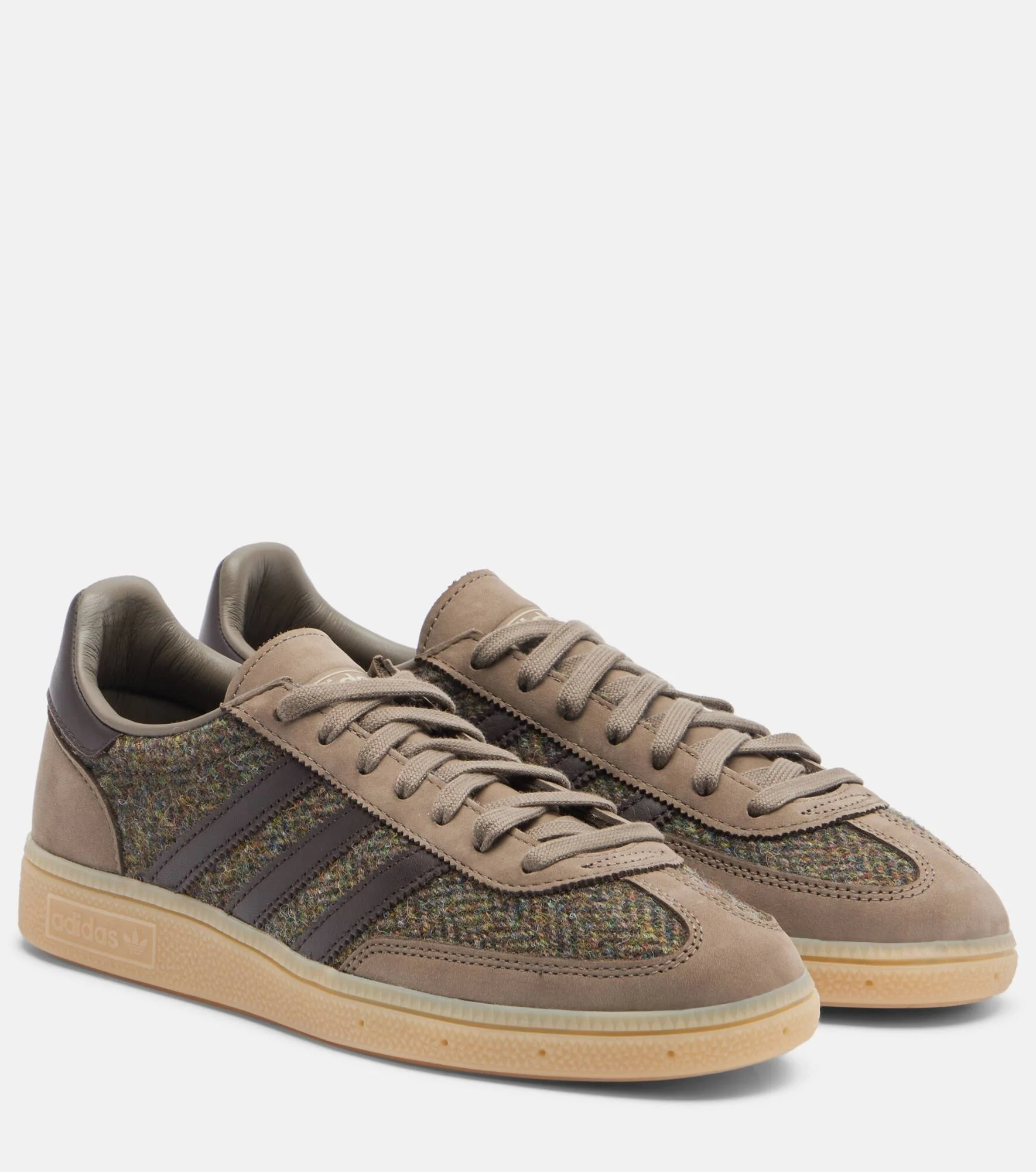 Handball Spezial leather-trimmed sneakers - 1