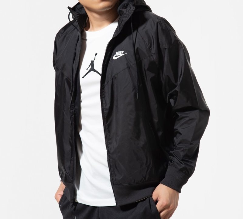 Nike Outdoor Sports Zipper Windproof Casual Jacket Black AR2192-010 - 6