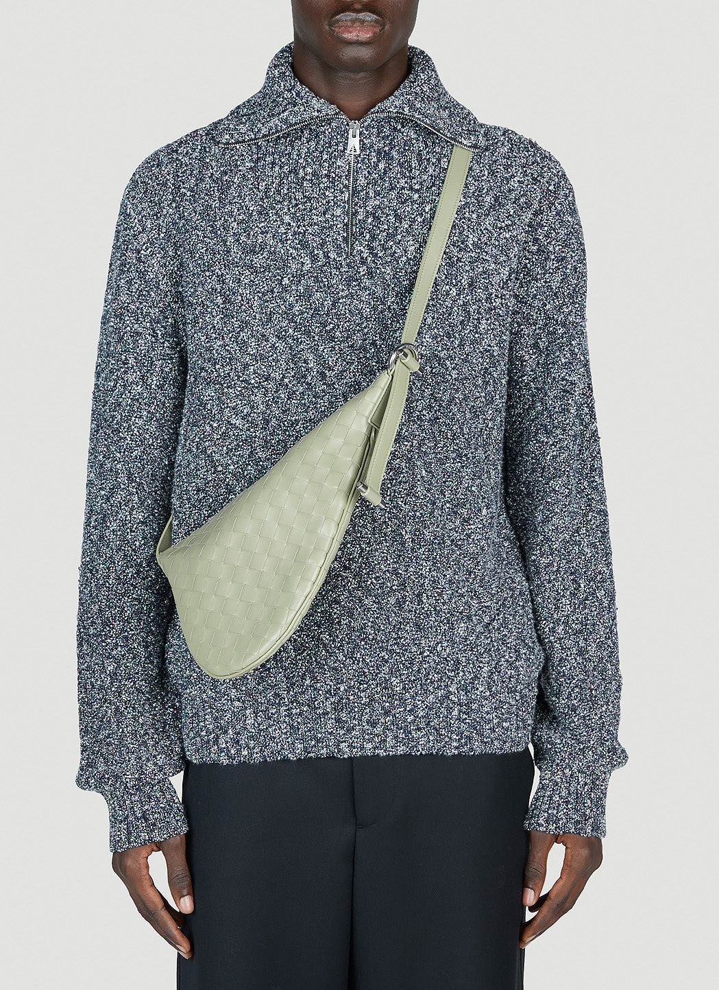 Bottega Veneta Men Virgule Crossbody Bag - 2