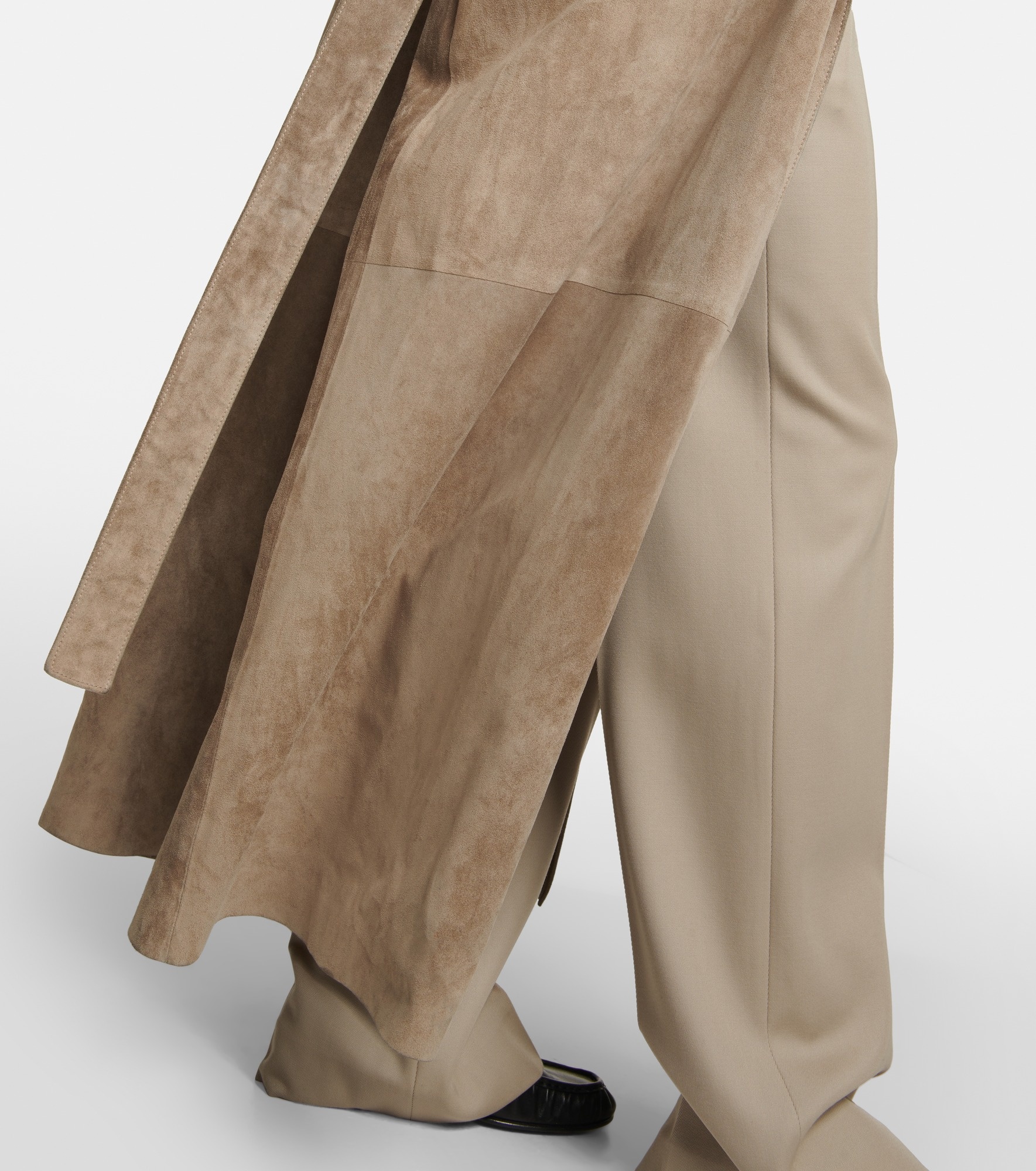 Poseidone suede coat - 5