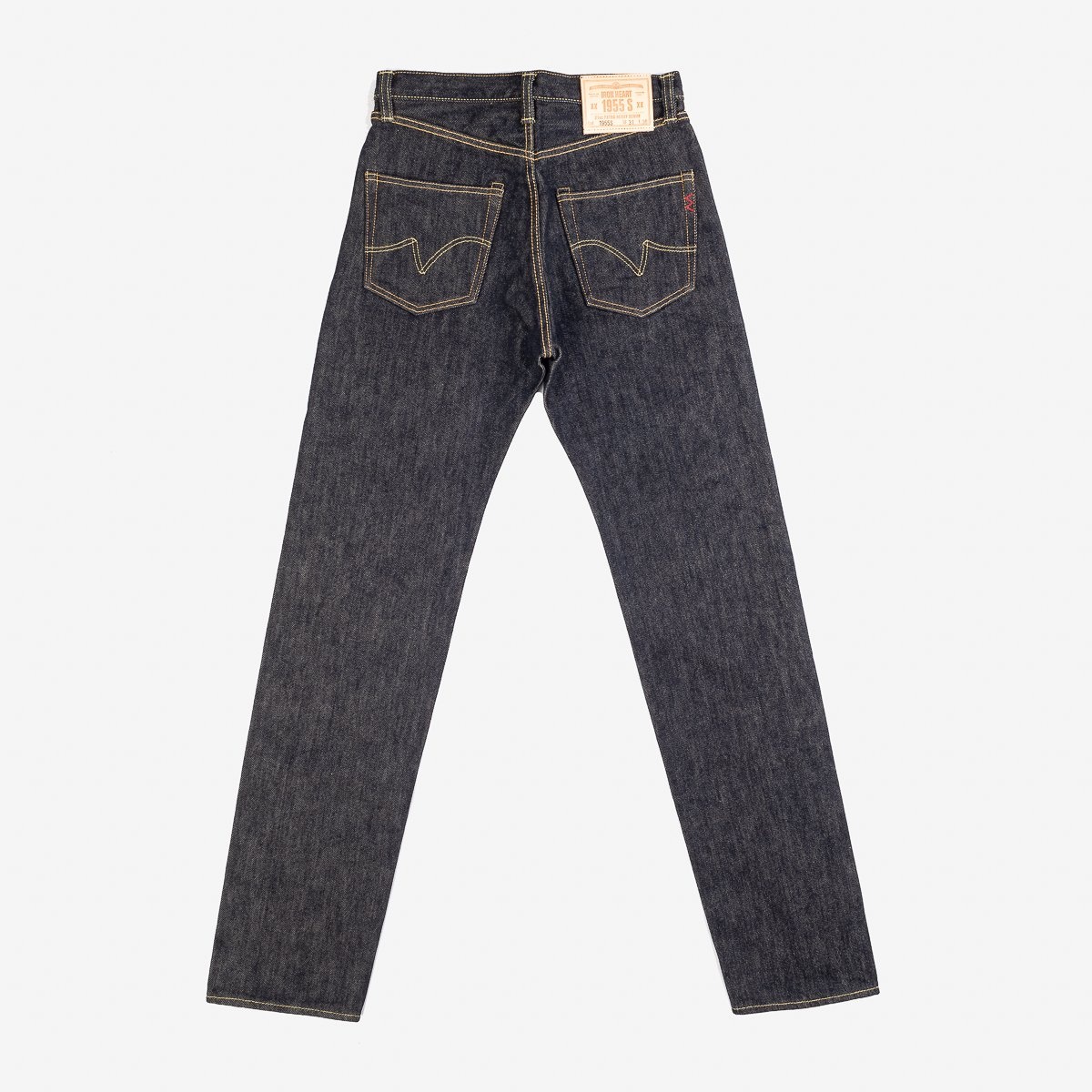 IH-1955S 21oz Selvedge Denim "1955" Straight Cut Jeans - Indigo - 5