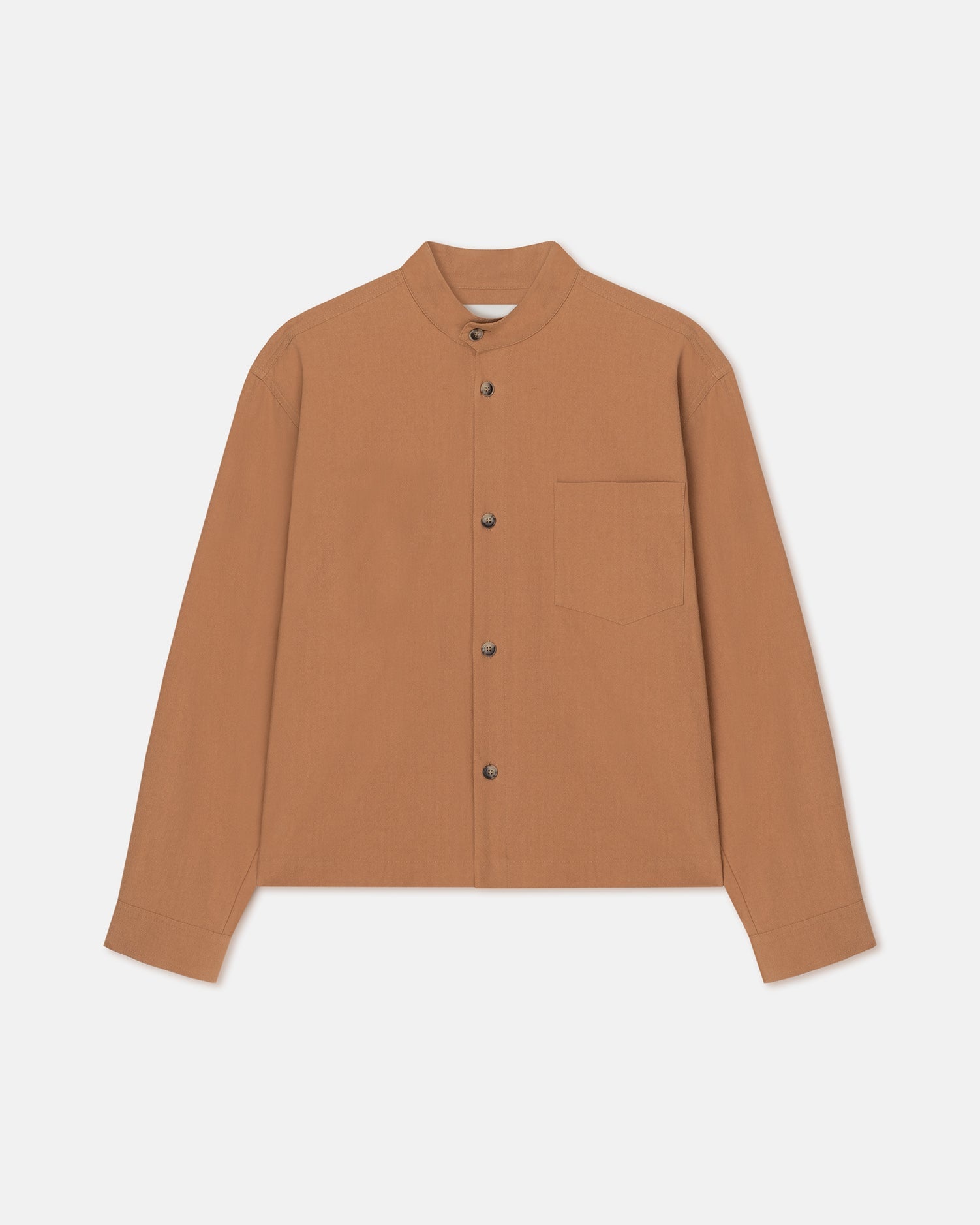 Washed-Calico Shirt - 1