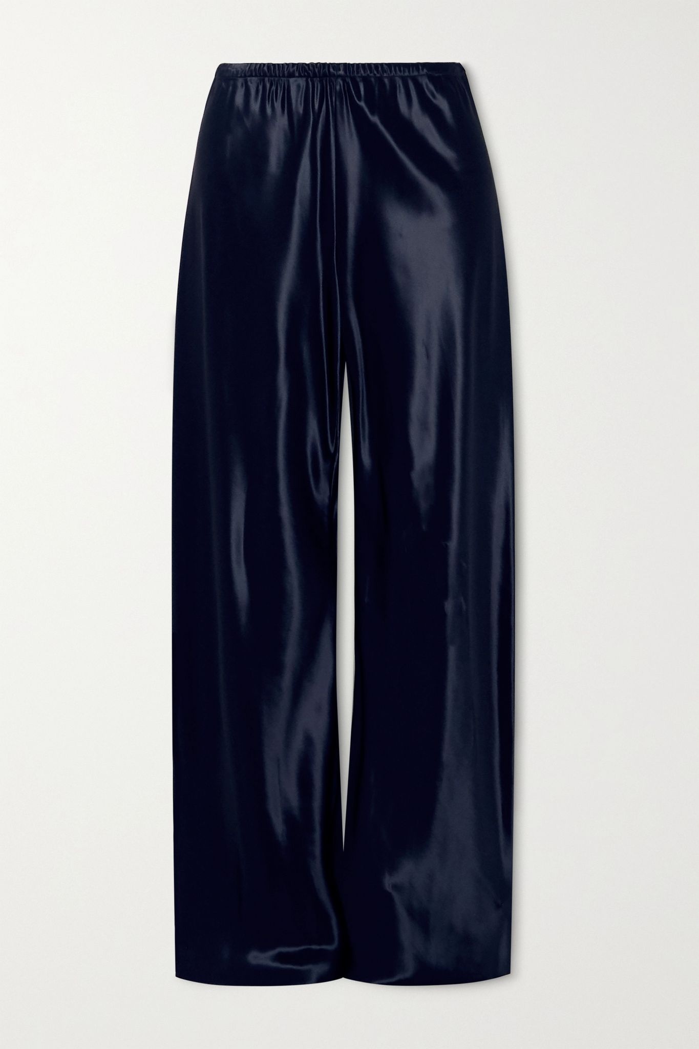 Gala satin wide-leg pants - 1