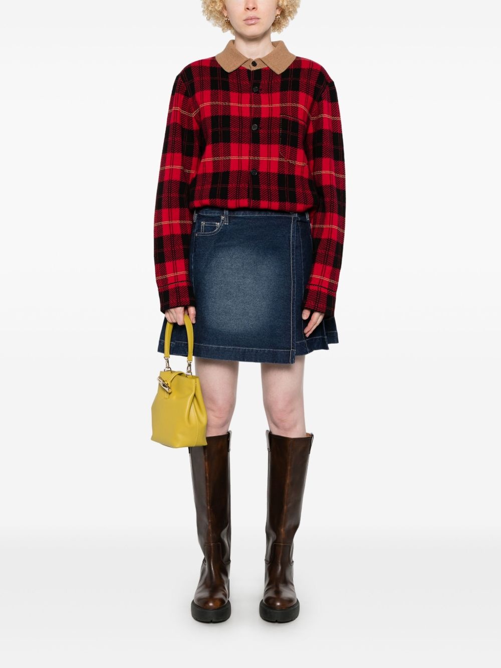 pleated mini skirt - 2