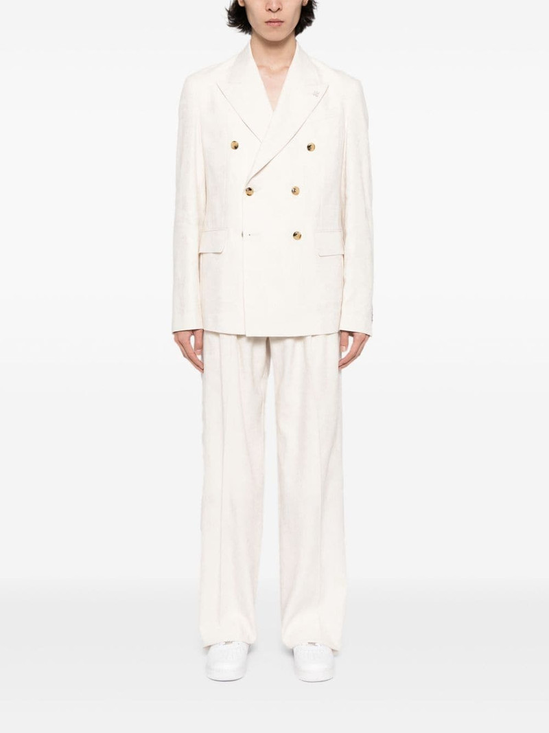 AMIRI mid-rise wide-leg trousers outlook