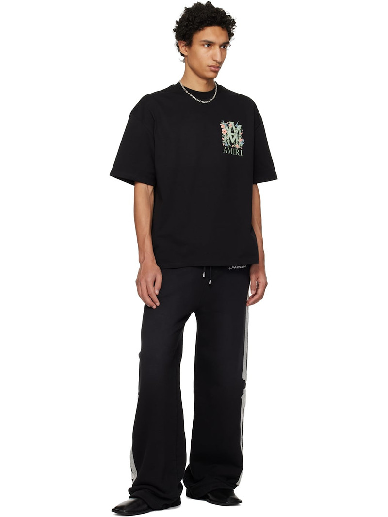 AMIRI Black Bones Oversized Sweatpants outlook
