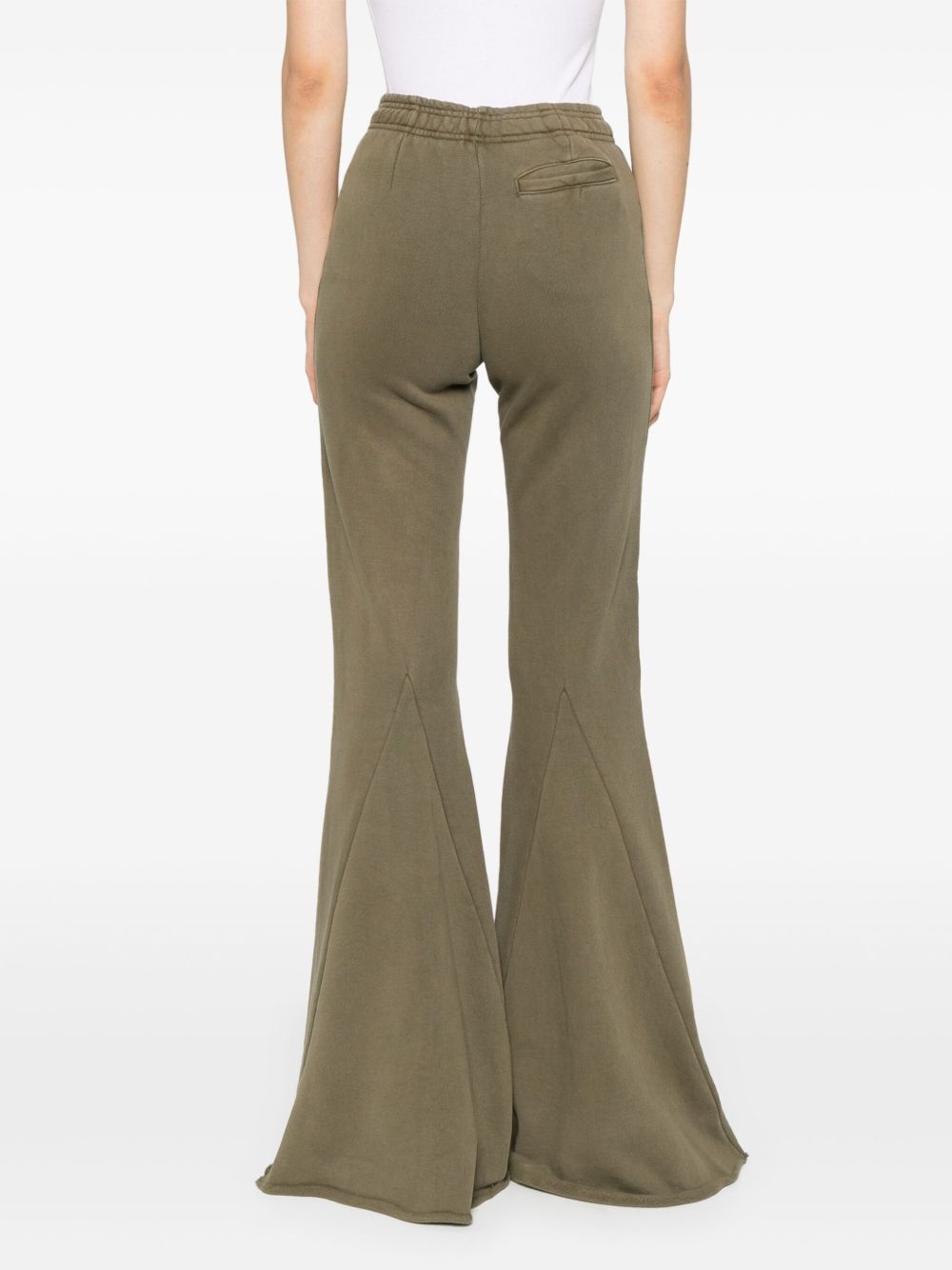 flared track pants - 4