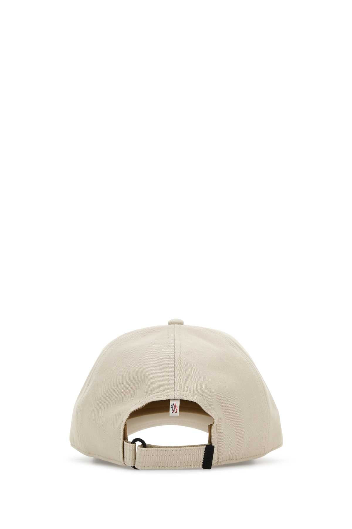 Moncler Grenoble Men Sand Cotton Baseball Cap - 3