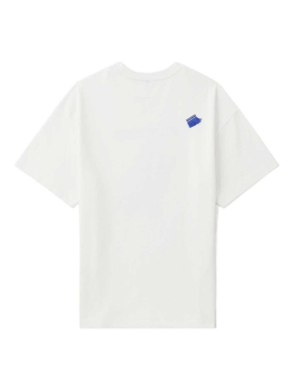 hand-print cotton T-shirt - 6
