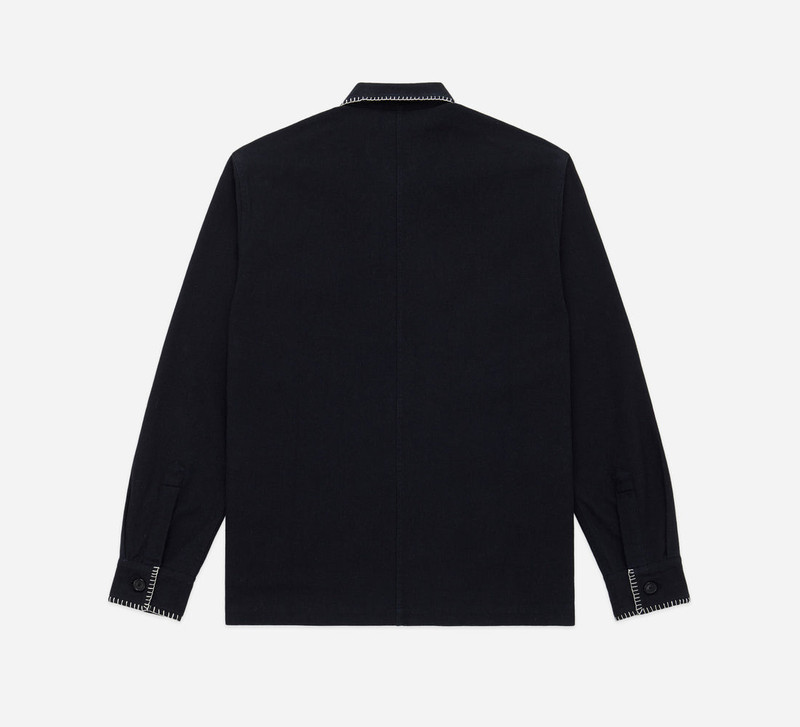 3sixteen Shop Jacket - Blanket Stitch Black Canvas outlook
