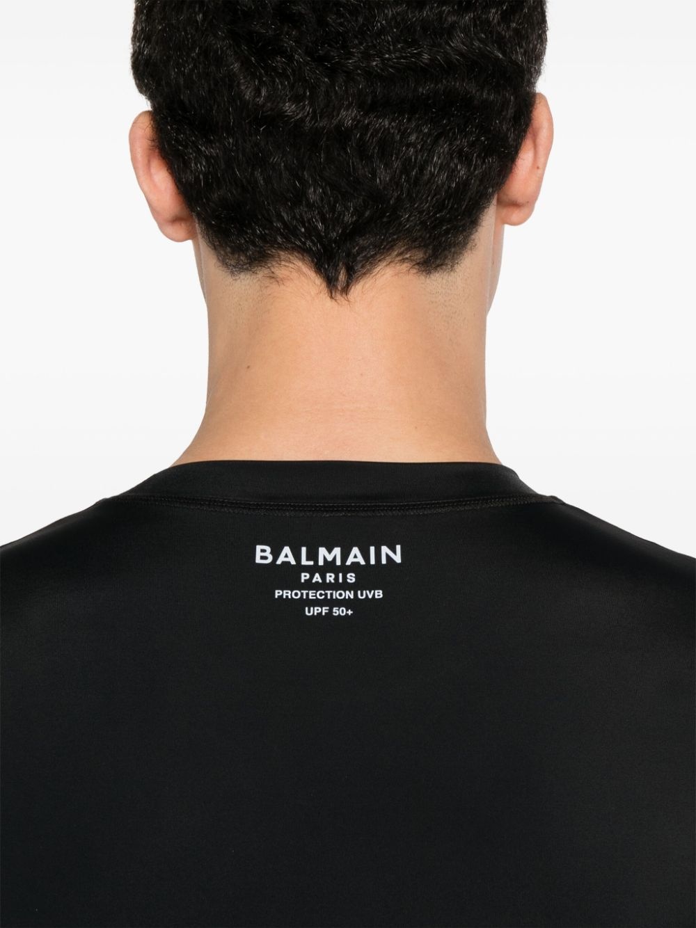logo-print longsleeved T-shirt - 5