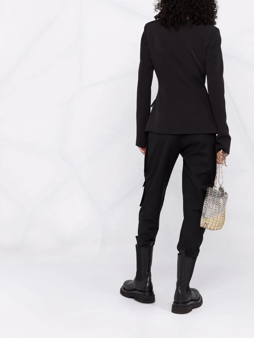 leopard collar Cady jacket - 6