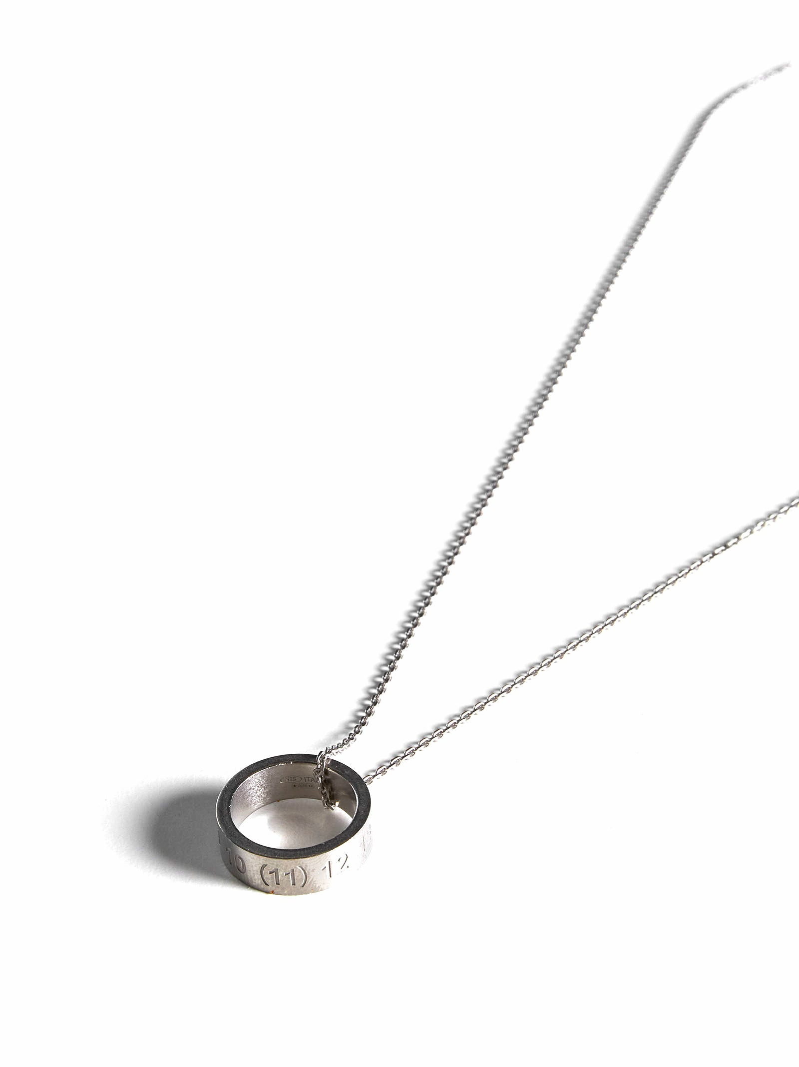 Silver pendant necklace - 2