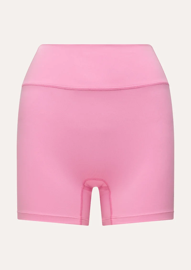 SOFT LUXE 4" BIKE SHORT IN BUBBLEGUM - 1