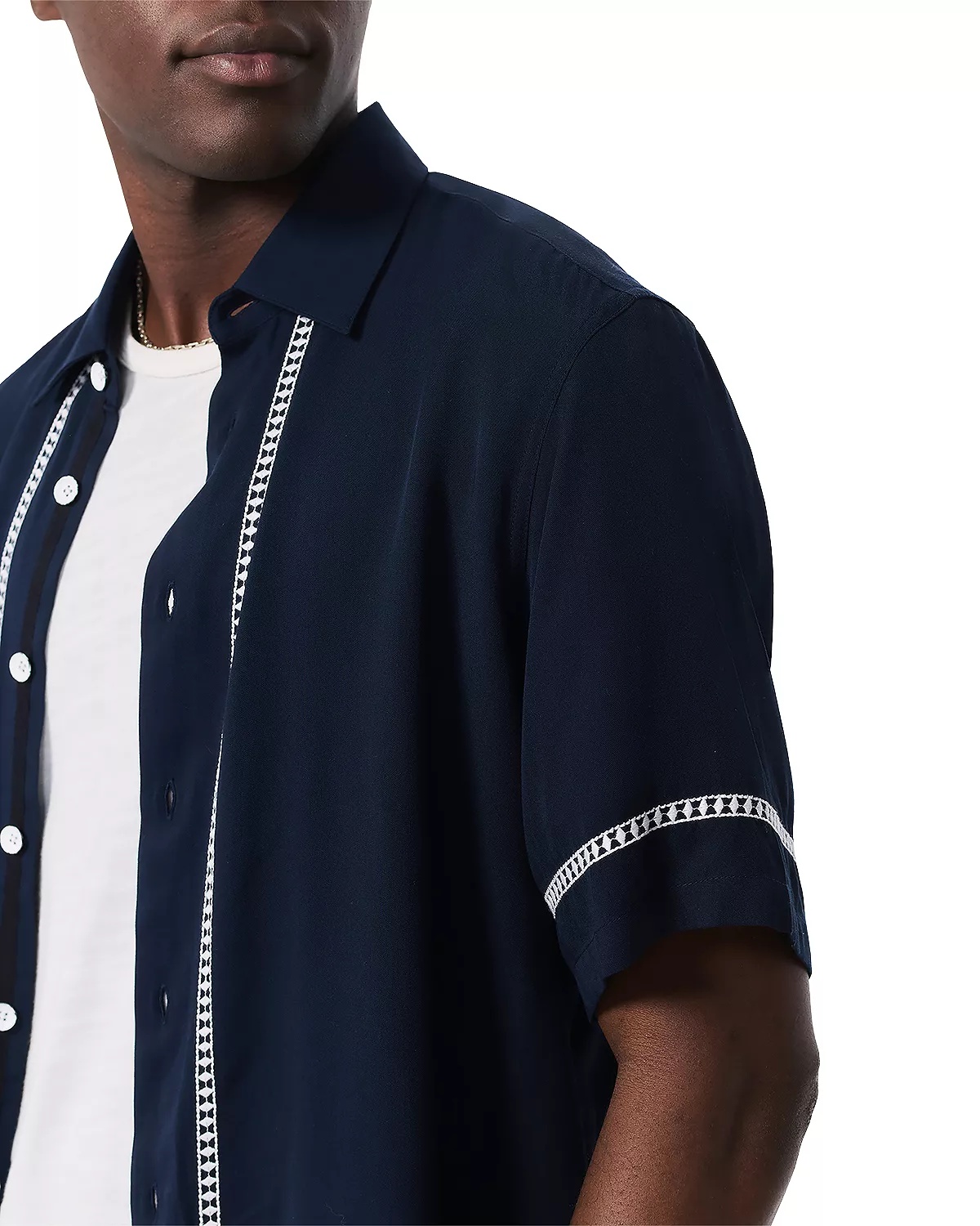 Dalton Embroidered Shirt - 5