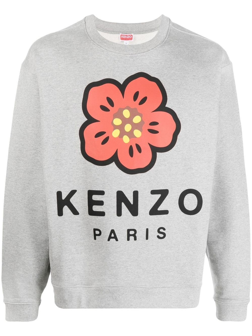 logo-print long-sleeve sweatshirt - 1