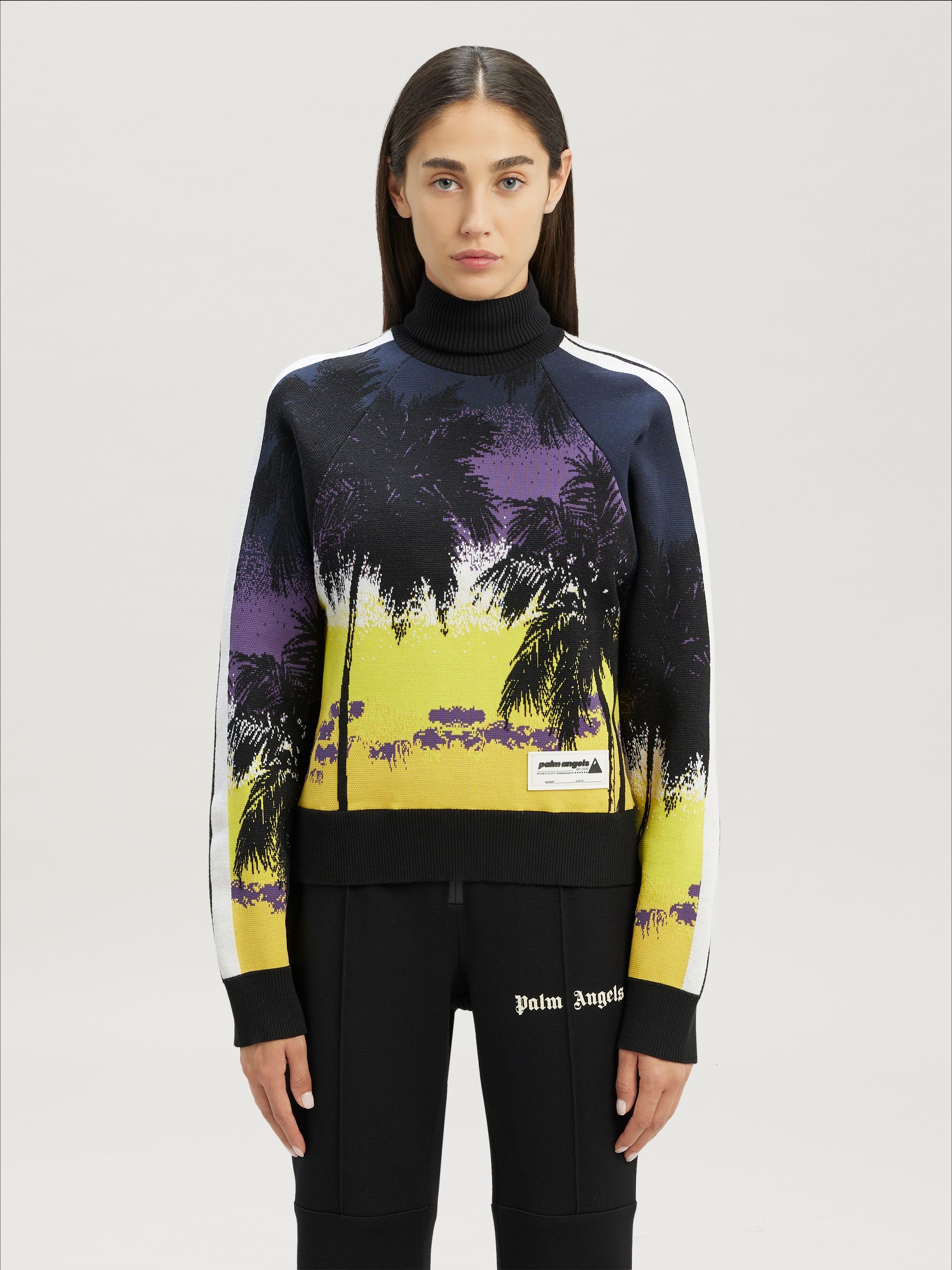 Palmsunset Turtleneck Sweater - 3