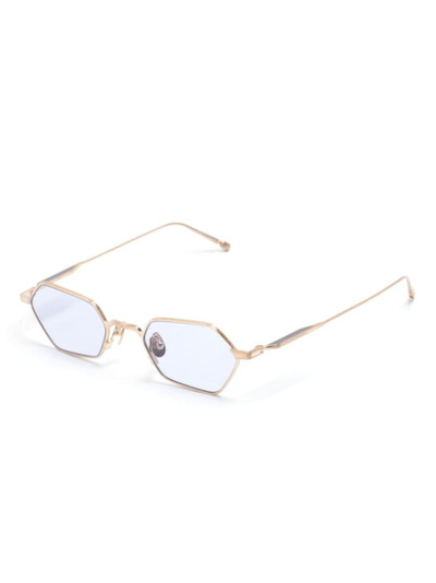MATSUDA geometric-frame titanium sunglasses outlook