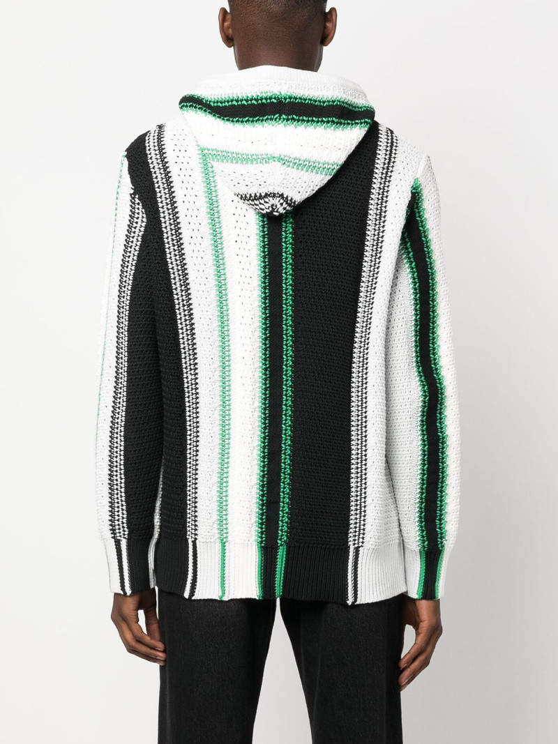 Kirk Jordan stripe-print hoodie 4