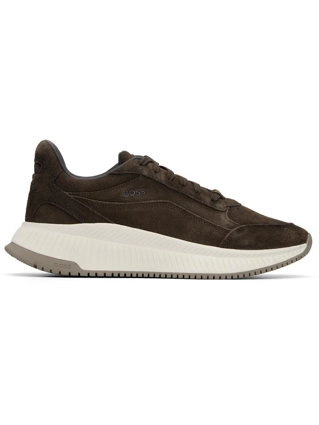 Brown TTNM Suede Sneakers - 1