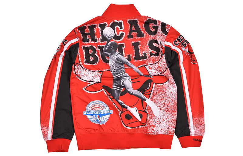 Jordan 공기 요르단 x Mitchell & Ness 1988 모든 별은 재킷 CW0884-657를 데웁니다 outlook