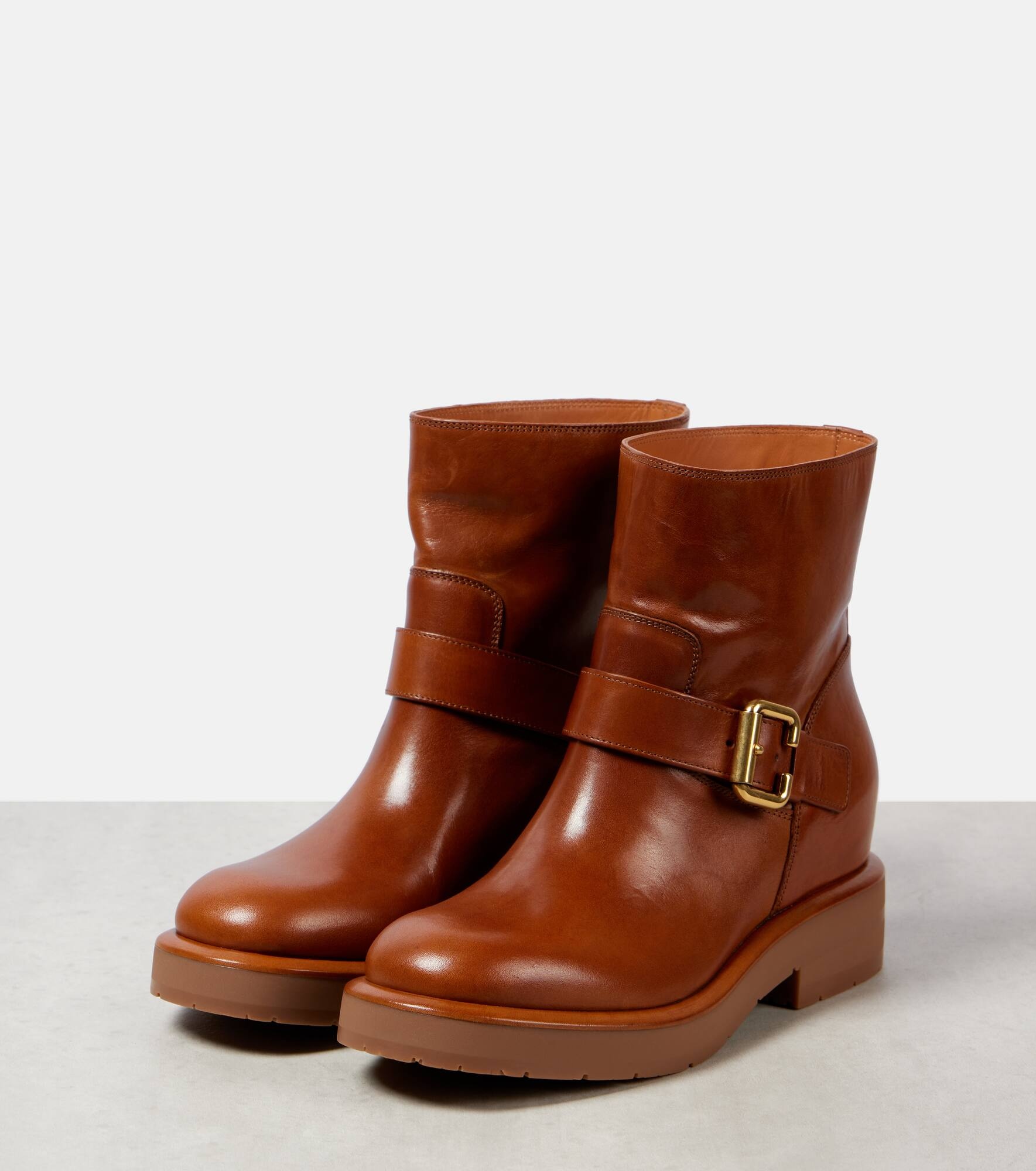 Coddington leather ankle boots - 5