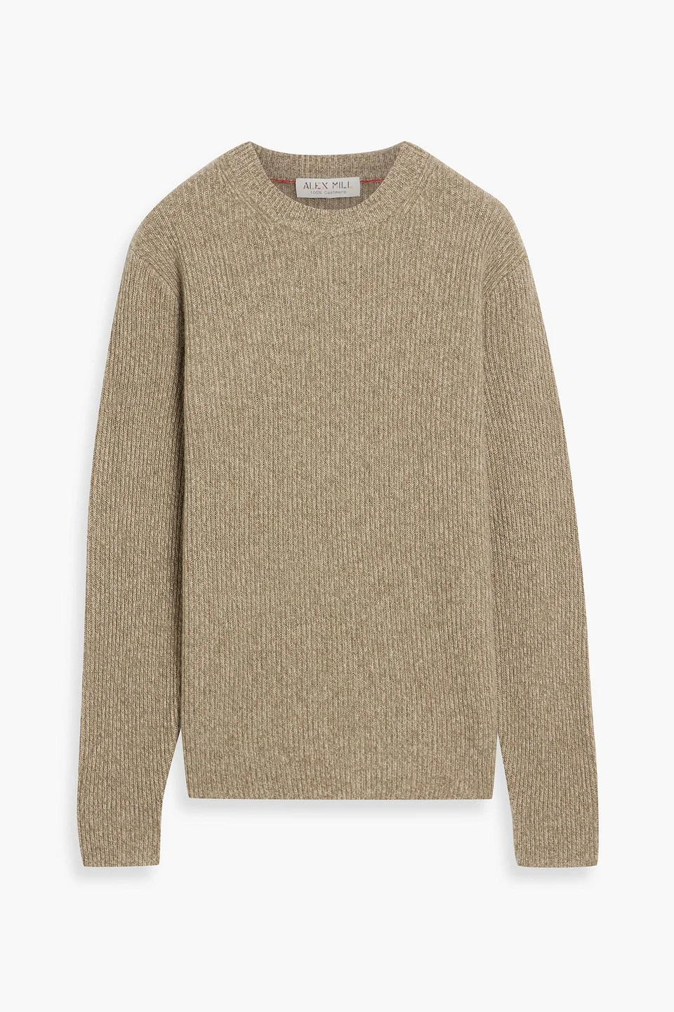 Jordan marled ribbed cashmere sweater - 1
