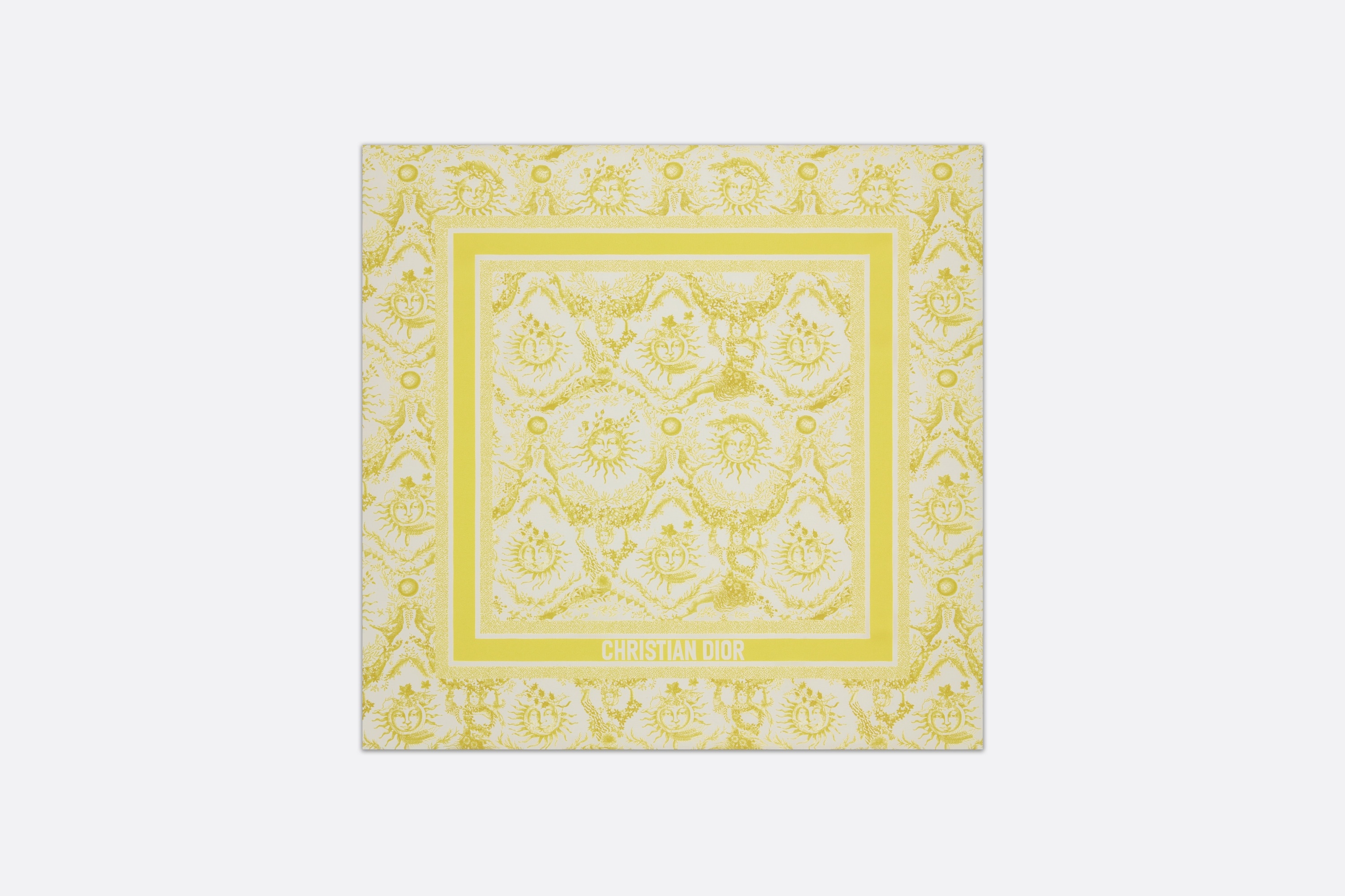 Dioriviera Toile de Jouy Soleil 70 Square Scarf - 1