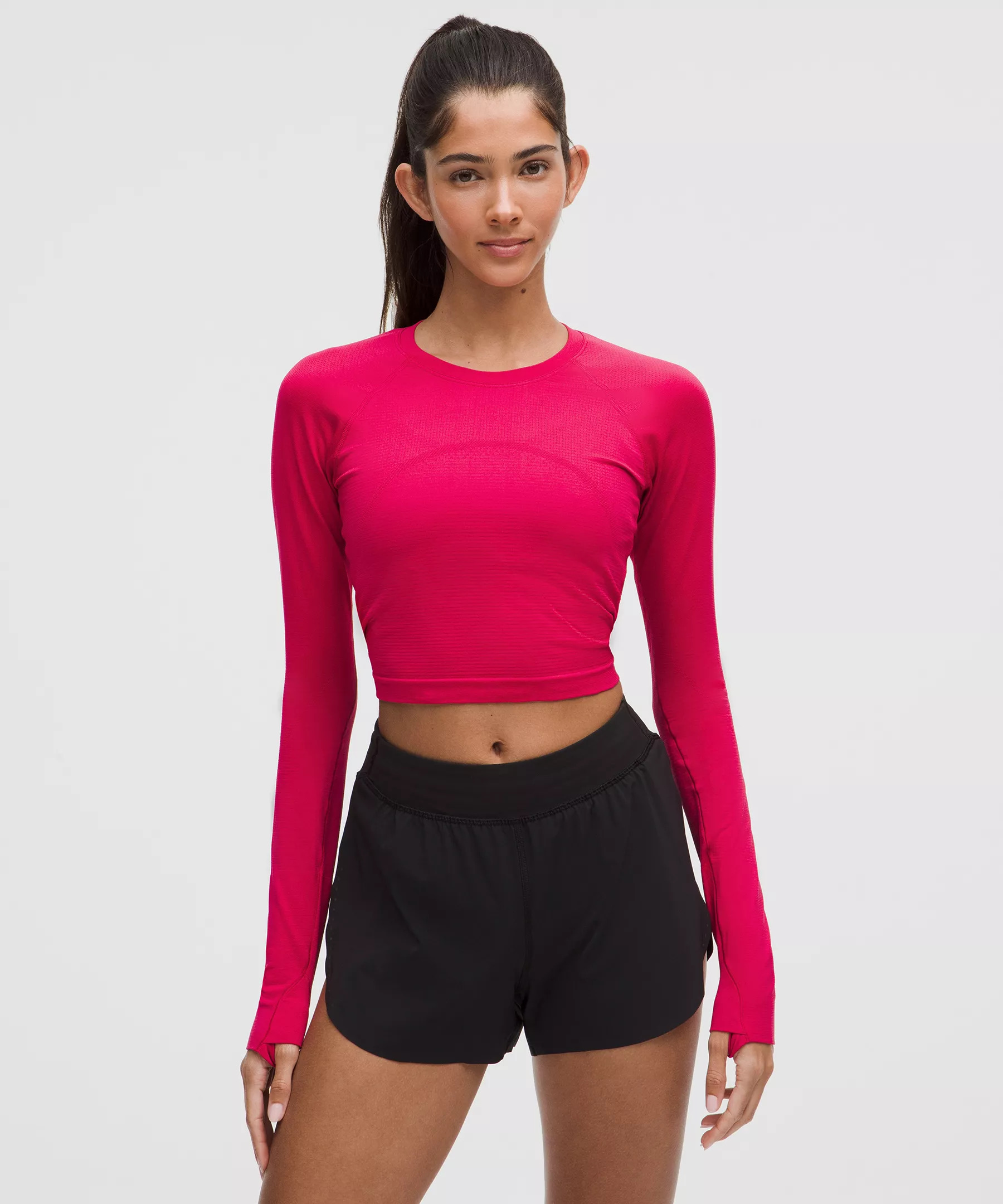 Swiftly Tech Cropped Long-Sleeve Shirt 2.0 - 1